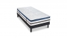 Ensemble | Matelas QUINTESSENCE - Mémoire de Forme | Sommier KIT BOIS