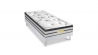 Ensemble | Matelas CONCORDE - Ressorts Ensachés | Sommier KIT BOIS