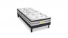 Ensemble | Matelas CONCORDE - Ressorts Ensachés | Sommier KIT BOIS