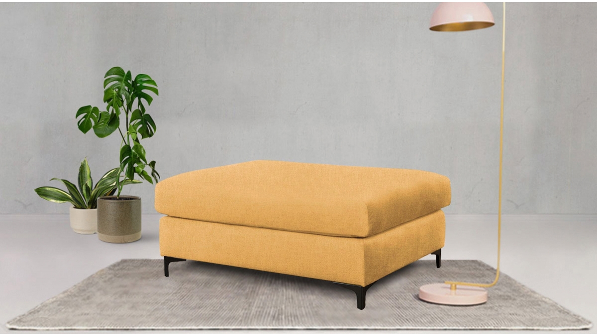 Grand fauteuil pouf en tissu écologique. Poufs - ITALPOUF