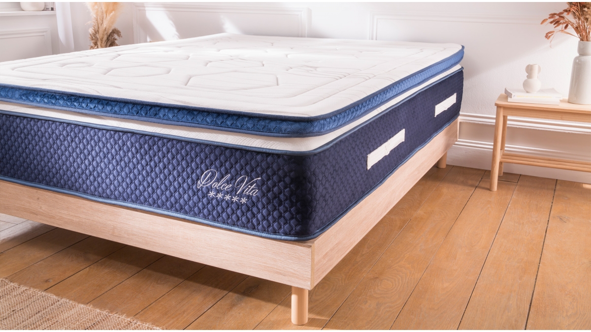 Surmatelas DOLCE VITA - mémoire de forme - 5 cm