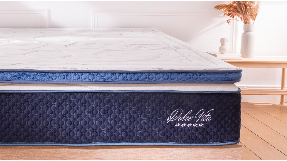 Surmatelas DOLCE VITA - mémoire de forme - 5 cm