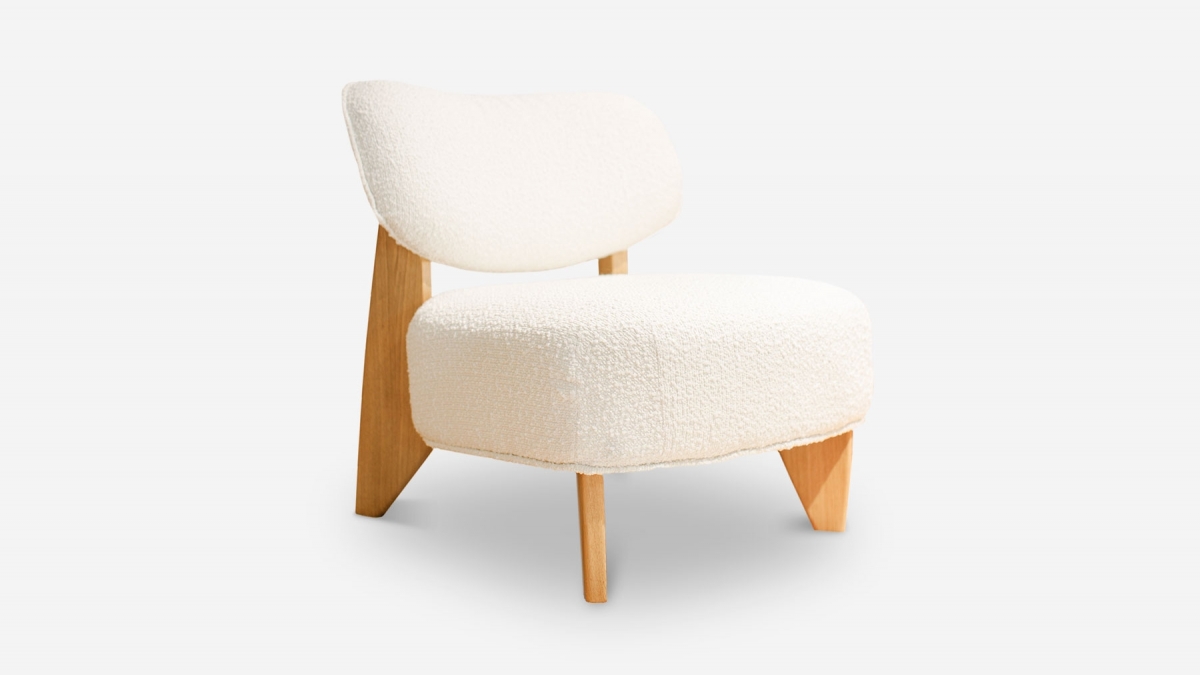 Fauteuil COMO - Laine Bouclée