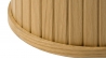Table basse bois naturel ALBA - 90X90 CM