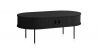 Table basse bois noir ALBA - 60X120 CM