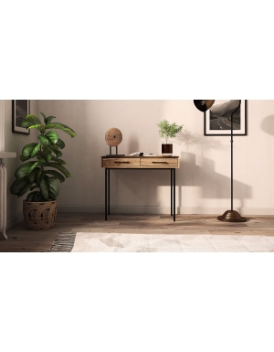 Console bois h&ecirc;tre PAOLA