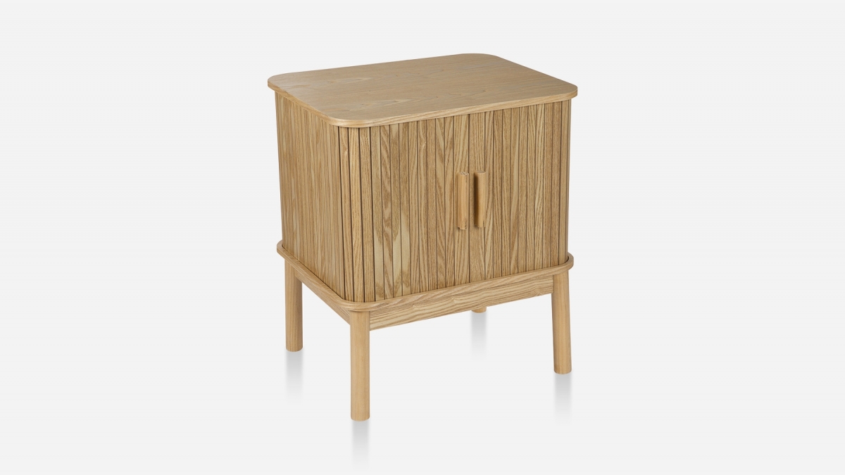 Table de nuit bois ENVIO - 48x40x55 cm - OUTLET