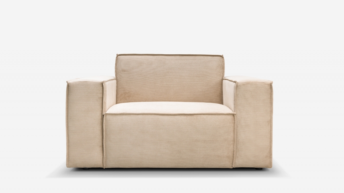 Fauteuil - Velours côtelé - ROMA