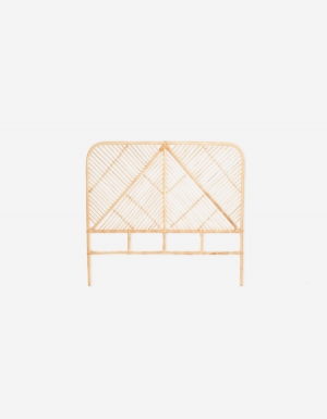 T&ecirc;te de lit rotin ORLA