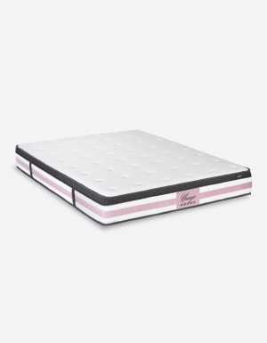 Matelas NUAGE- M&eacute;moire de Forme 55 kg/m&sup3; et Mousse HD - 26 cm