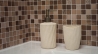 Distributeur de savon - Céramique beige - MIA