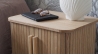 TABLE DE NUIT FRENE ET PIN ENVIO - 40X30X53CM