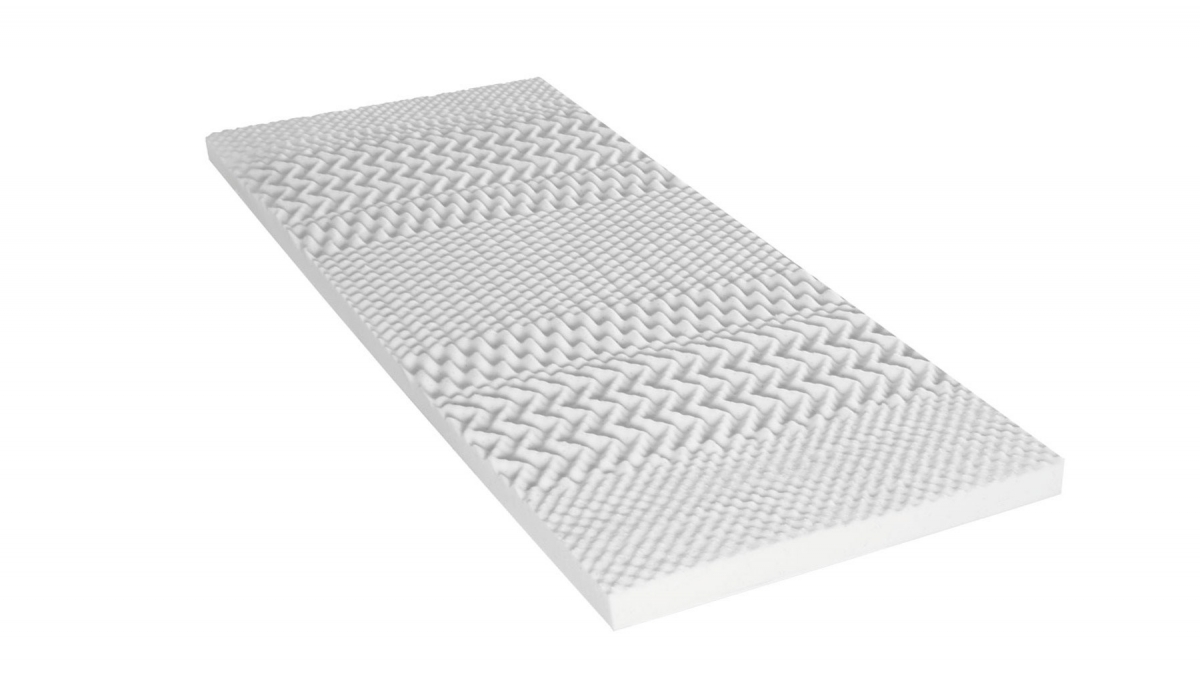 Surmatelas en mousse à mémoire de forme 6cm - 90x190 - N°425