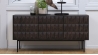 Buffet bois naturel ALBA - 180X76X45 cm