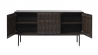 Buffet bois naturel ALBA - 180X76X45 cm