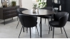 Table à manger ronde ø120 cm - Bois foncé - POSADA