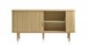 Buffet bois naturel ALBA - 140X76X45 CM