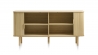 Buffet bois naturel ALBA - 140X76X45 CM
