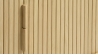Buffet bois naturel ALBA - 140X76X45 CM