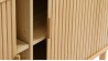 Buffet bois naturel ALBA - 140X76X45 CM
