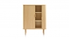 Buffet vaisselier bois naturel ALBA