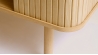 Buffet vaisselier bois naturel ALBA