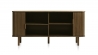 Buffet bois naturel ALBA - 140X76X45 CM