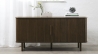 Buffet bois naturel ALBA - 140X76X45 CM