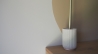 BROSSE WC RESINE BEIGE OCEANO