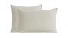 Lot 2 taies d'oreiller - Gaze de coton - LOUISE
