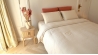 Parure de lit - Gaze de coton - Sable - LOUISE - Pour lit 140 cm