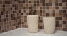 PORTE BROSSE A DENT VERRE VERT LIMO