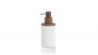 DISTRIBUTEUR SAVON RESINE BEIGE OCEANO