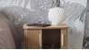 Vase coquillage - Dolomite blanche - GUSCIO - 17x9x24 cm