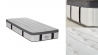 Ensemble | Matelas ALTESSE - Mémoire de Forme | Sommier KIT TISSU - Gris anthracite