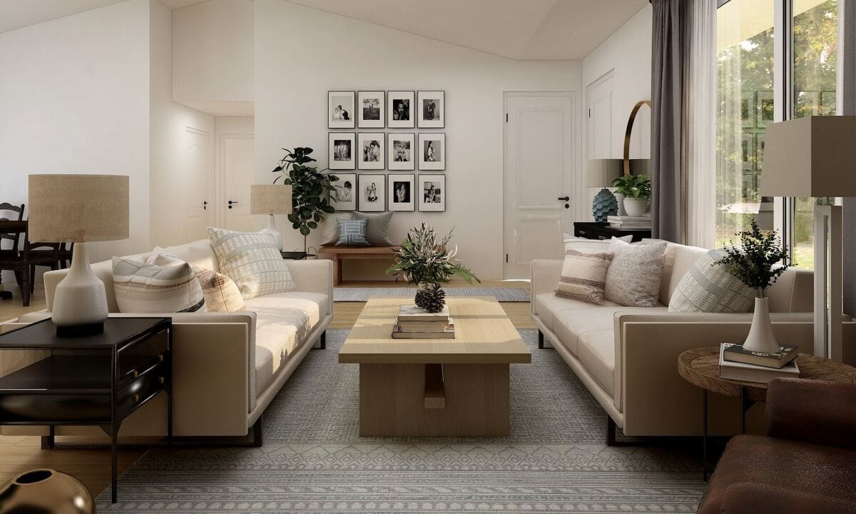Comment placer 2 canapés dans un salon : nos astuces