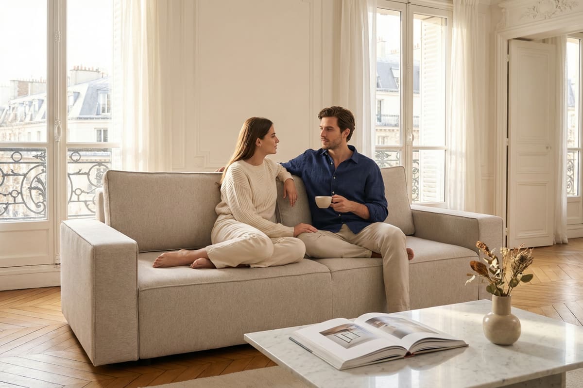 La nouvelle collection de canapés bon rapport qualité prix de Maison Aubertin