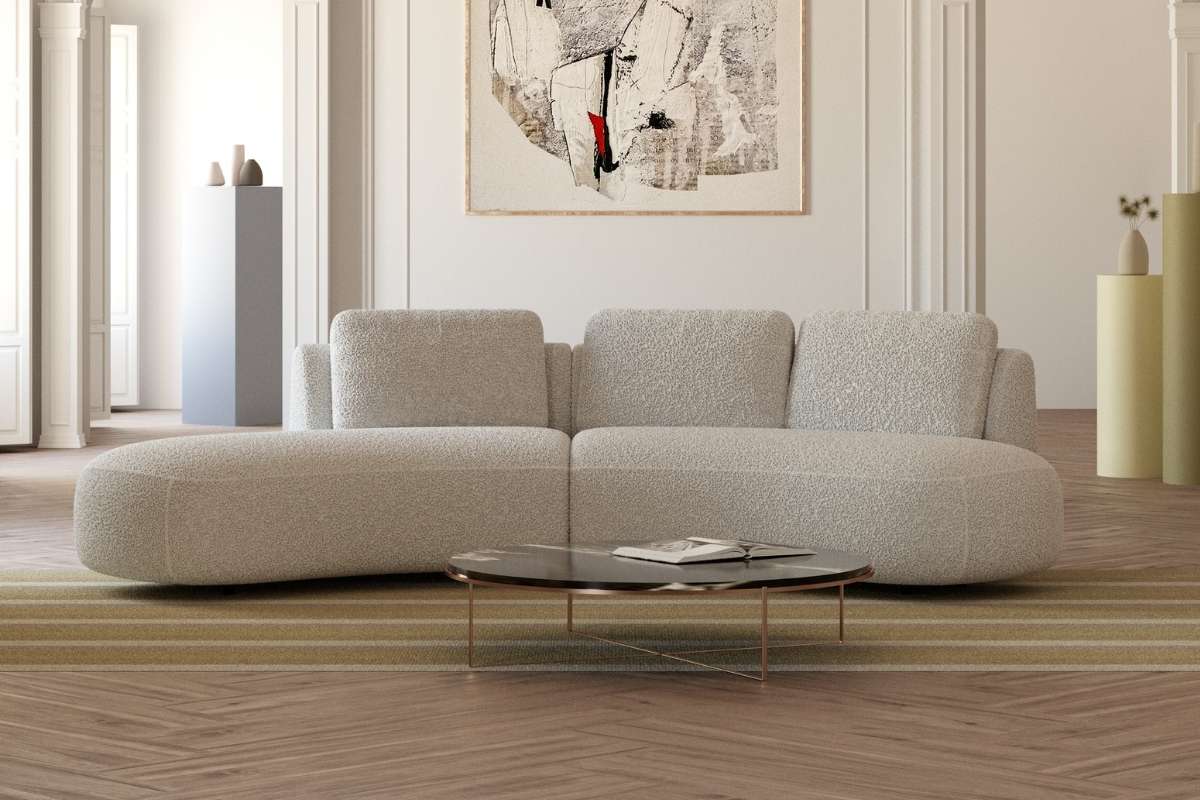 Le retour du canapé arrondi design : style et originalité