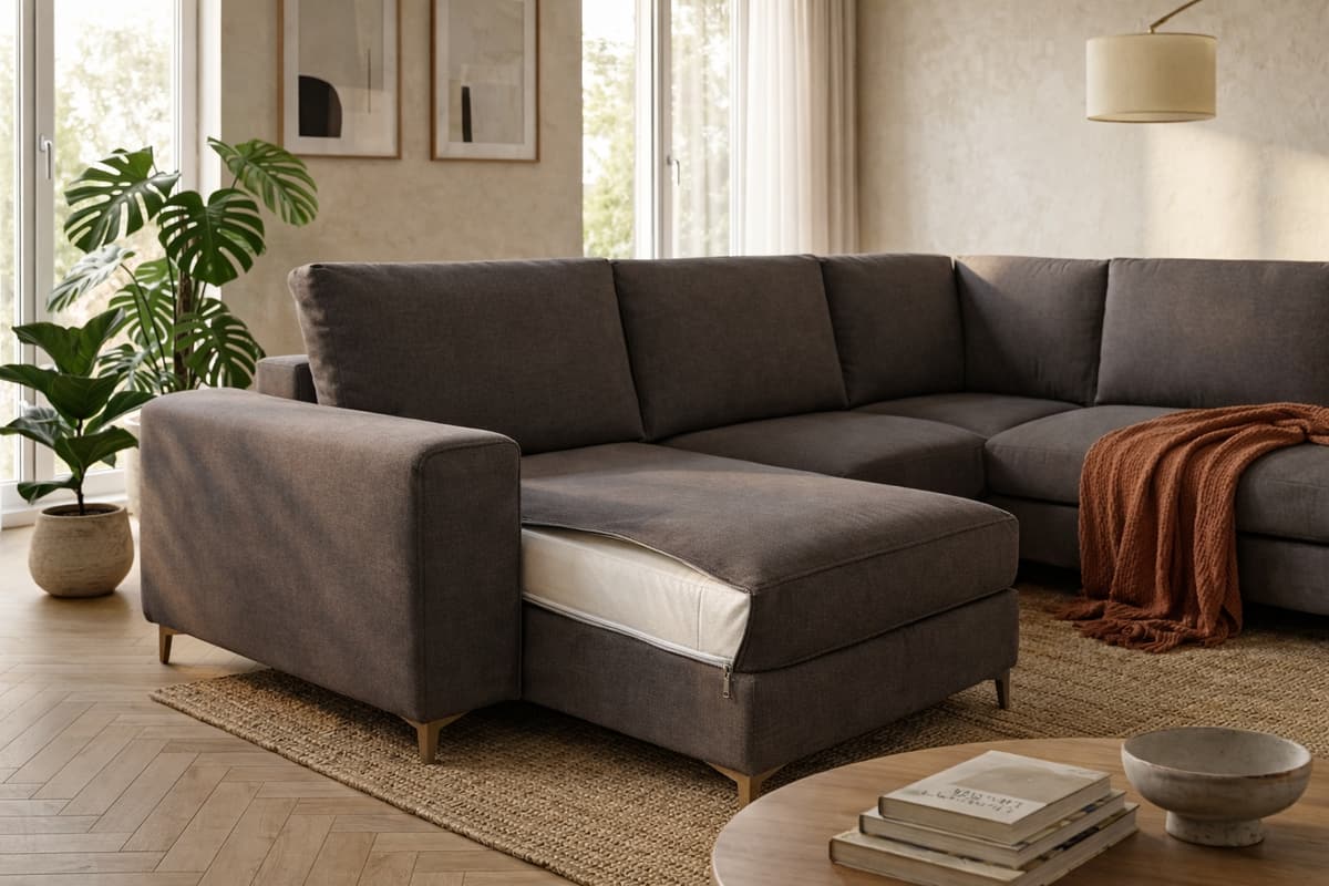 Quels critères vérifier pour l'achat d'un canapé d'angle déhoussable