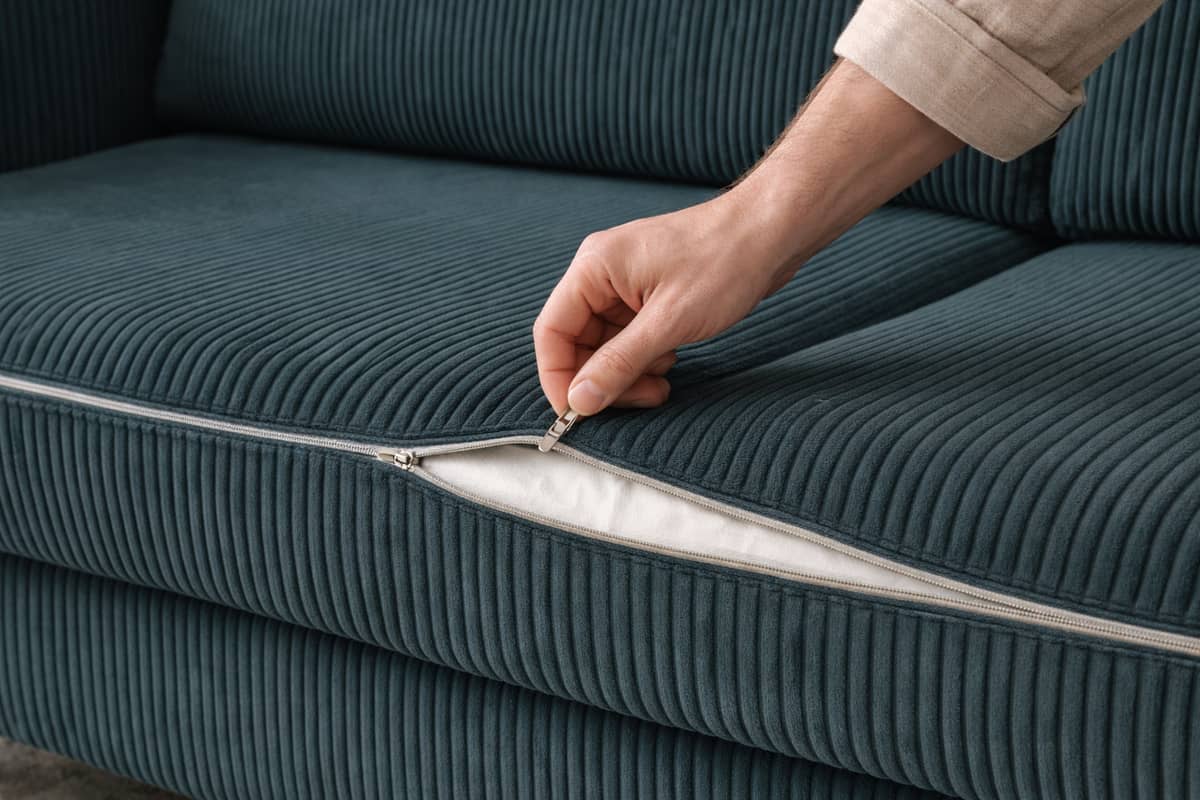Quels critères d'achat pour un canapé en velours côtelé déhoussable ?