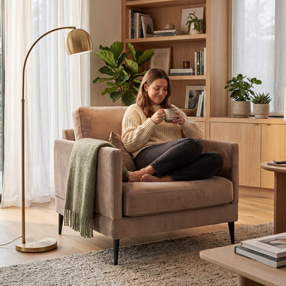 Fauteuil - Velours - SPLENDIDO