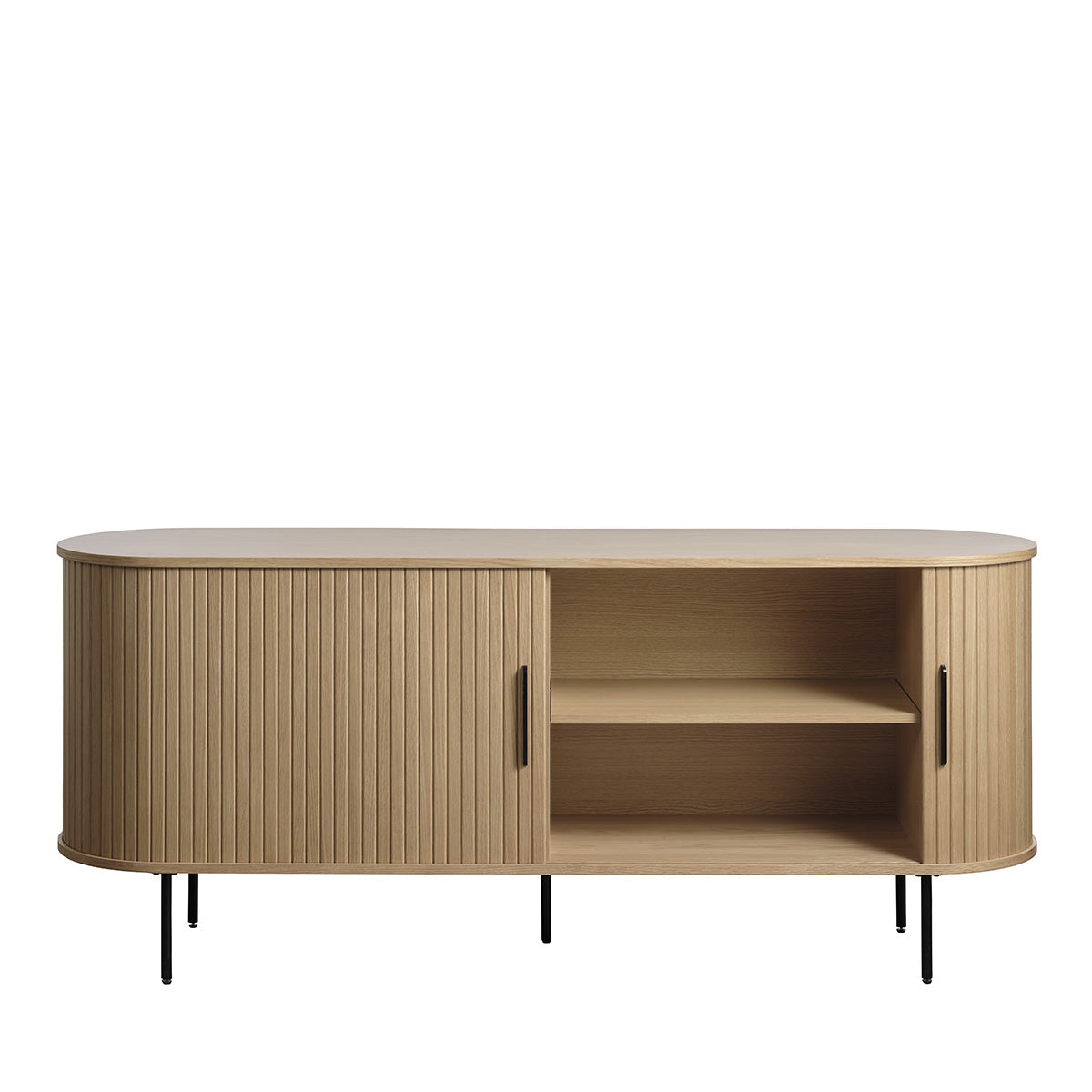 Buffet 180 cm 2 portes - Bois - ALBA