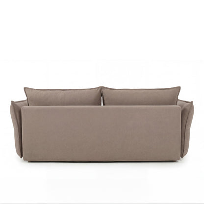 Canapé droit convertible - 3 places - Tissu - VERDURO