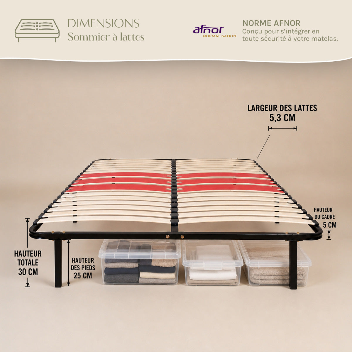 Ensemble Matelas QUINTESSENCE et Sommier CÉLESTE