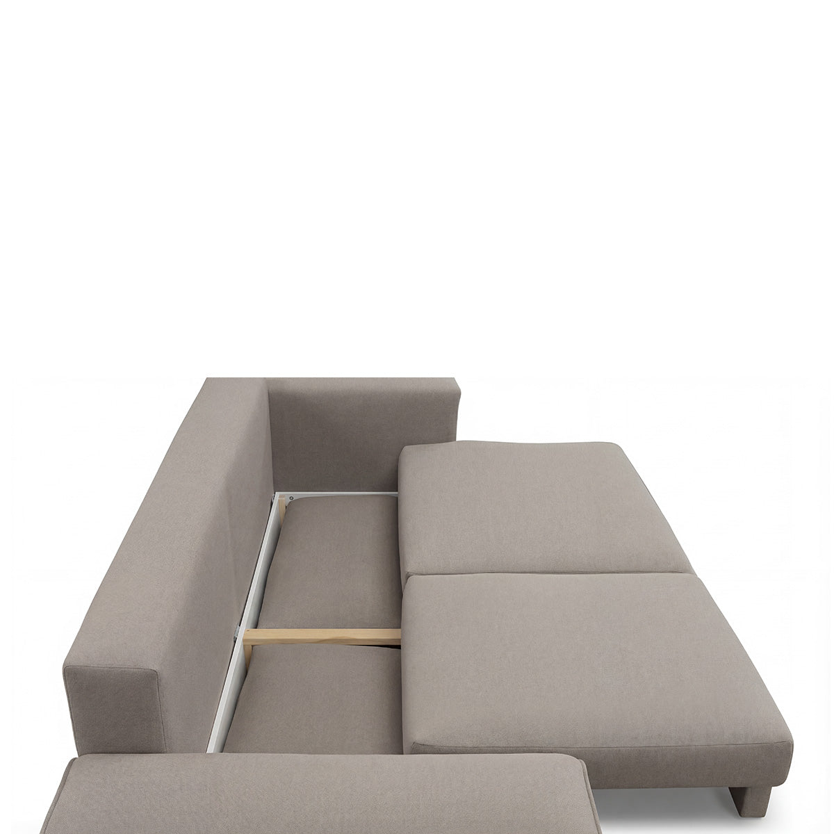 Canapé droit convertible - 3 places - Tissu - FIESOLE