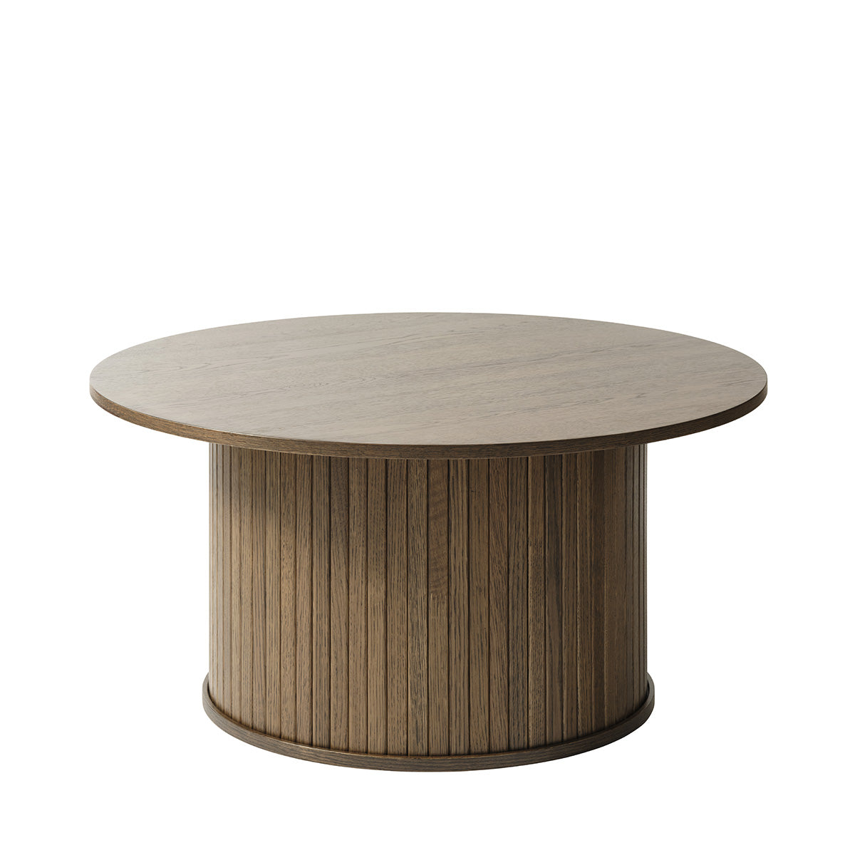 Table basse ronde ø90 cm - Bois - ALBA