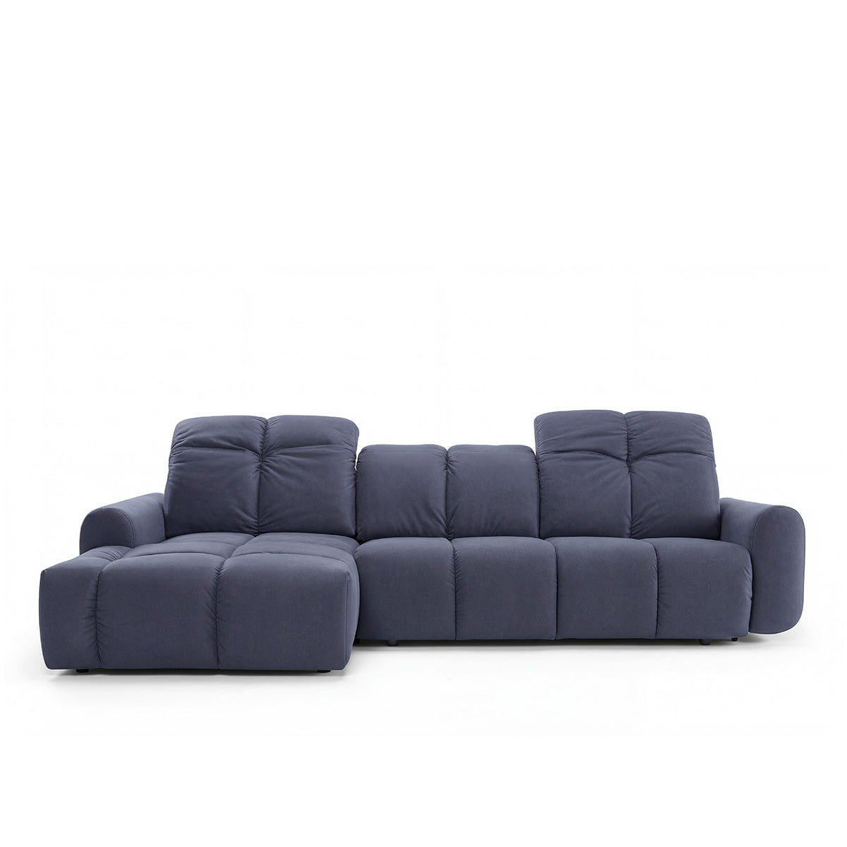 Canapé d'angle convertible - 4 places - Tissu - ANACAPRI