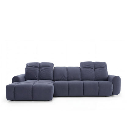 Canapé d'angle convertible - 4 places - Tissu - ANACAPRI