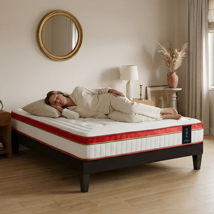 Matelas Mémoire SUPREME - 24 cm d'épaisseur - Accueil ferme, soutien ferme