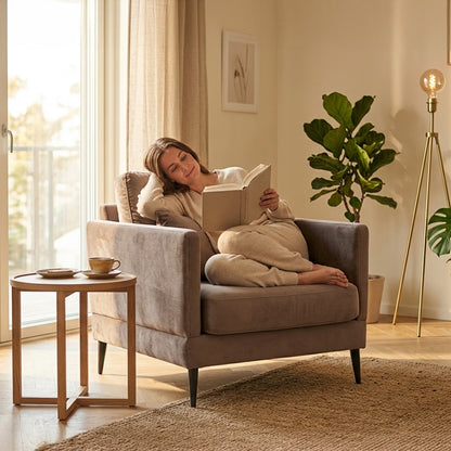 Fauteuil - Velours - SPLENDIDO